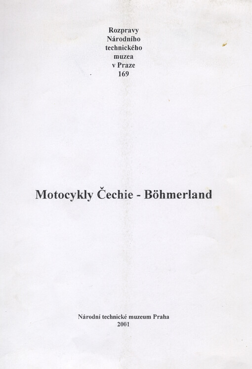 Motocykly Čechie-Böhmerland