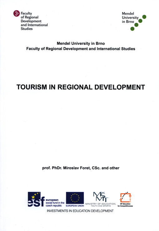 Tourism in regional development