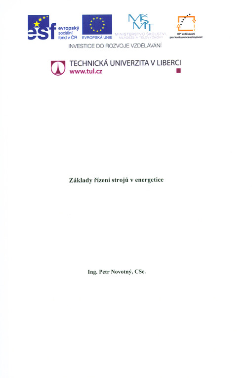 Základy řízení strojů v energetice