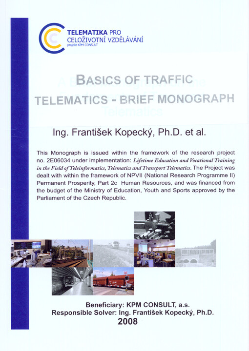 A brief monograph on the fundaments of transport telematic