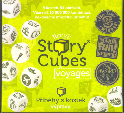 Příběhy z kostek : výpravy = Story cubes : voyages   