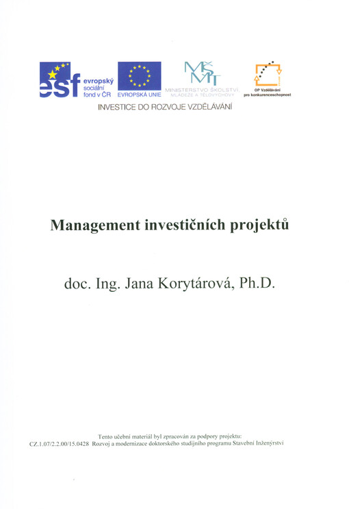 Management investičních projektů