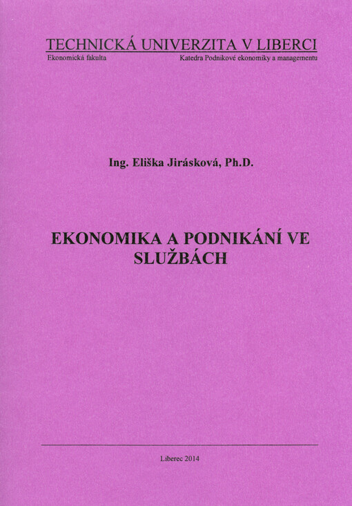 Ekonomika a podnikání ve službách
