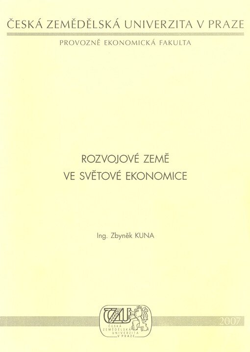 Rozvojové země ve světové ekonomice