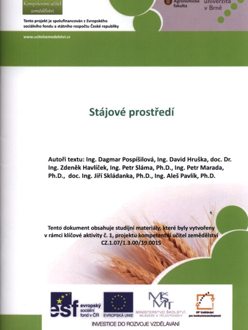 Stájové prostředí