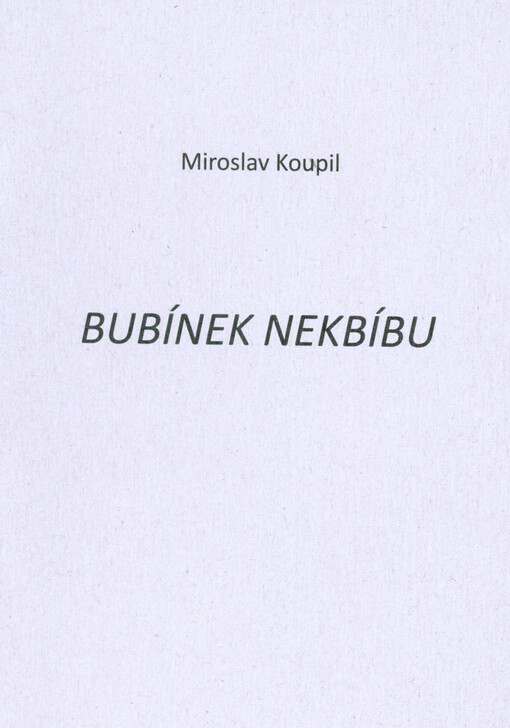 Bubínek Nekbíbu