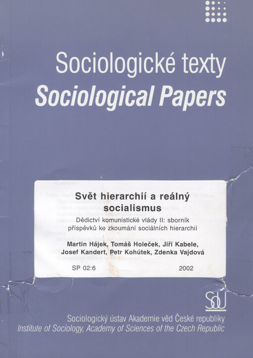 Dědictví komunistické vlády