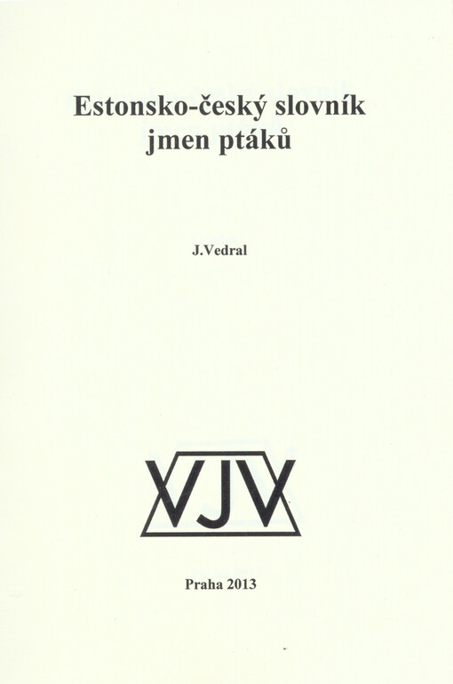 Estonsko-český slovník jmen ptáků