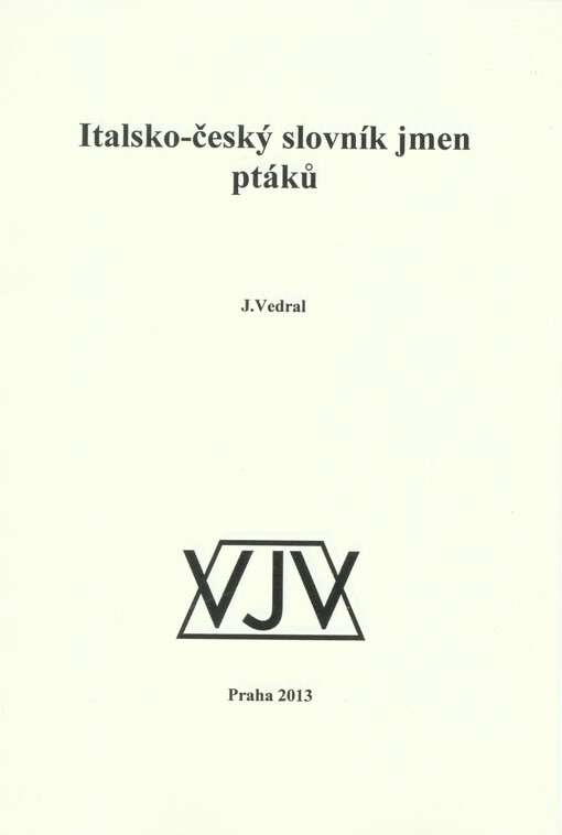 Italsko-český slovník jmen ptáků