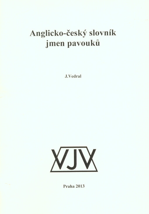 Anglicko-český slovník jmen pavouků