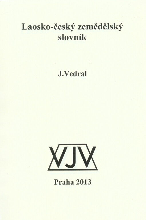 Laosko-český zemědělský slovník