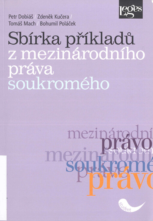Sbírka příkladů z mezinárodního práva soukromého
