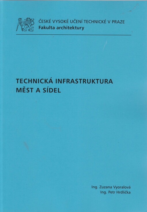 Technická infrastruktura měst a sídel