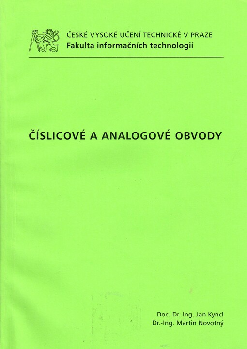 Číslicové a analogové obvody