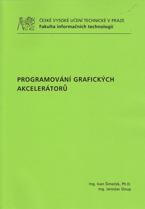Programování grafických akcelerátorů