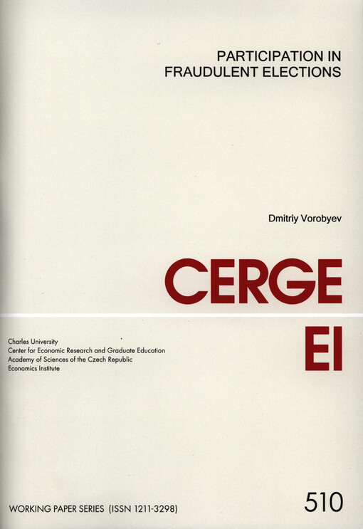 Participation in fraudulent elections