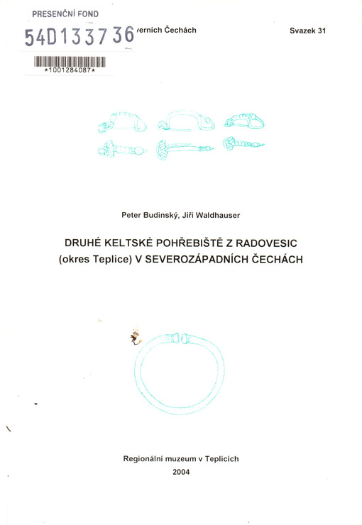 Druhé keltské pohřebiště z Radovesic (okres Teplice) v severozápadních Čechách