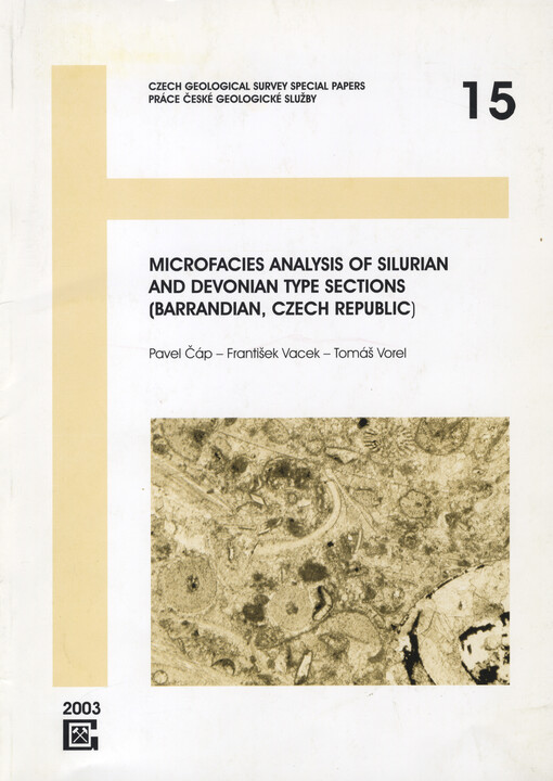 Microfacies analysis of Silurian and Devonian type sections (Barrandian, Czech Republic)