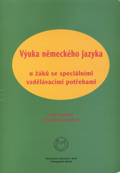 Výuka německého jazyka u žáků se speciálními vzdělávacími potřebami
