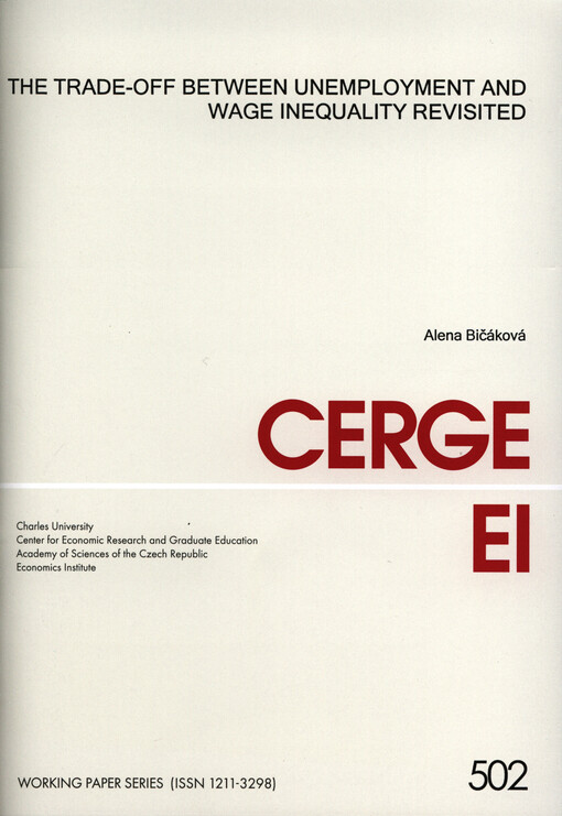 The trade-off between unemployment and wage inequality revisited    