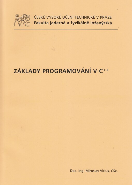 Základy programování v C++