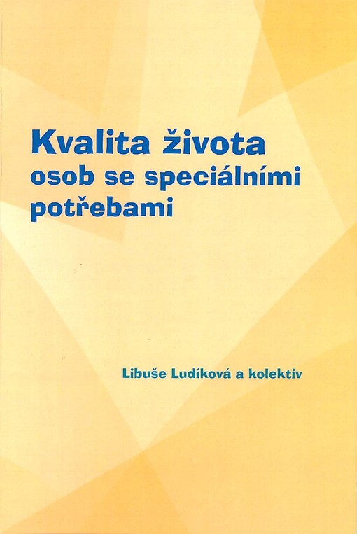 Kvalita života osob se speciálními potřebami