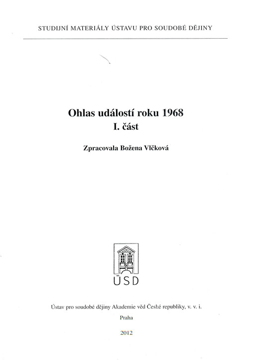 Ohlas událostí roku 1968