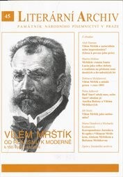 Vilém Mrštík – od realismu k moderně (k 150. výročí narození)