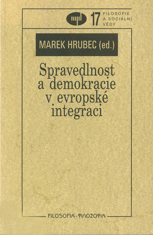 Spravedlnost a demokracie v evropské integraci