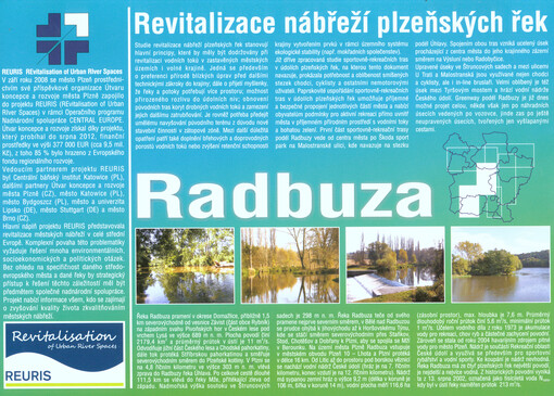 Radbuza :revitalizace nábřeží plzeňských řek