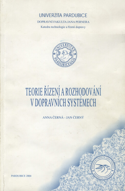 Teorie řízení a rozhodování v dopravních systémech