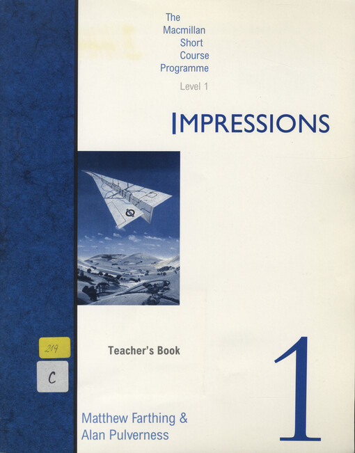 Impressions. 1, Teacher's book
