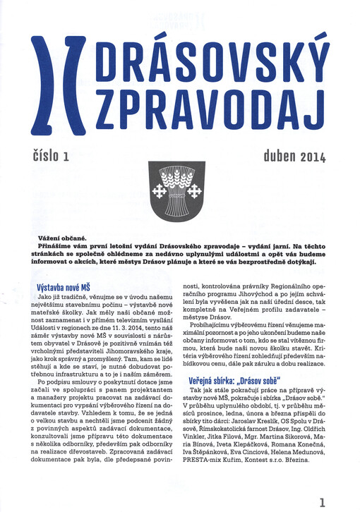 Drásovský zpravodaj