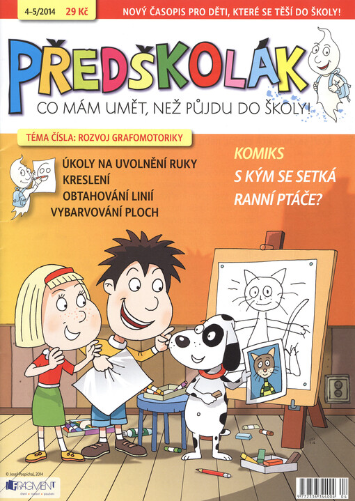 Předškolák :co mám umět, než půjdu do školy