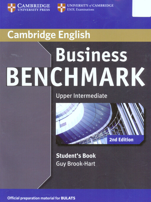 Business benchmark :upper intermediate, BULATS student’s book