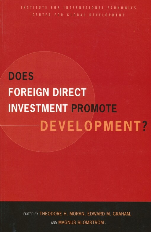 Does foreign direct investment promote development?