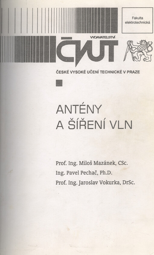 Antény a šíření vln