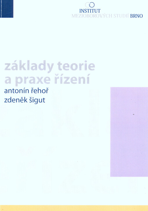 Základy teorie a praxe řízení