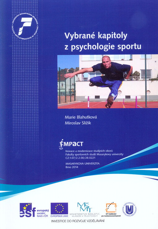 Vybrané kapitoly z psychologie sportu :publikace DSP studia