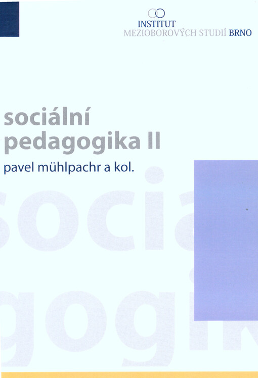 Sociální pedagogika II
