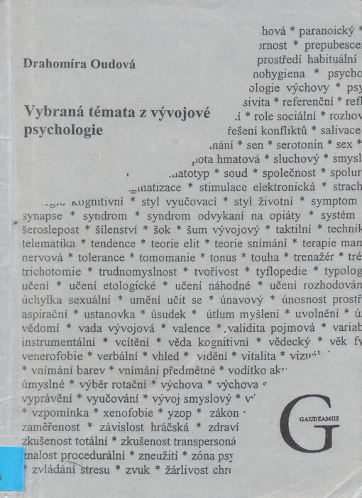 Vybraná témata z vývojové psychologie