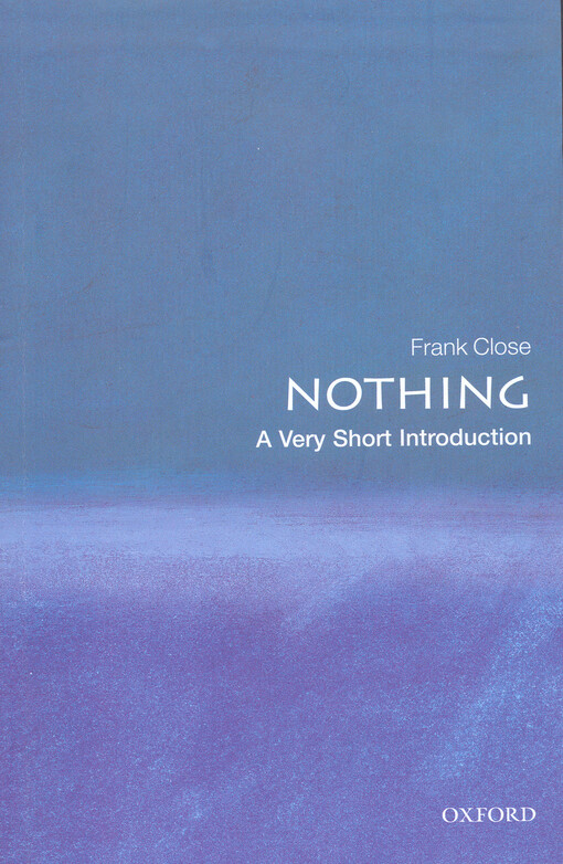 Nothing :a very short introduction