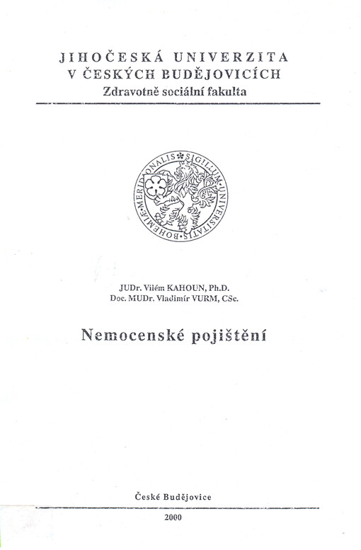 Nemocenské pojištění