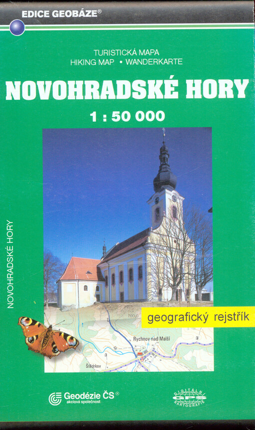 Novohradské horyturistická mapa 1:50^000 : geografický rejstřík