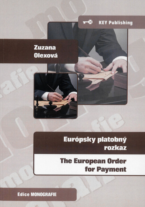 Európsky platobný rozkaz =The European order for payment
