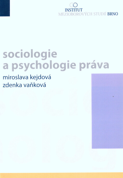 Sociologie a psychologie práva