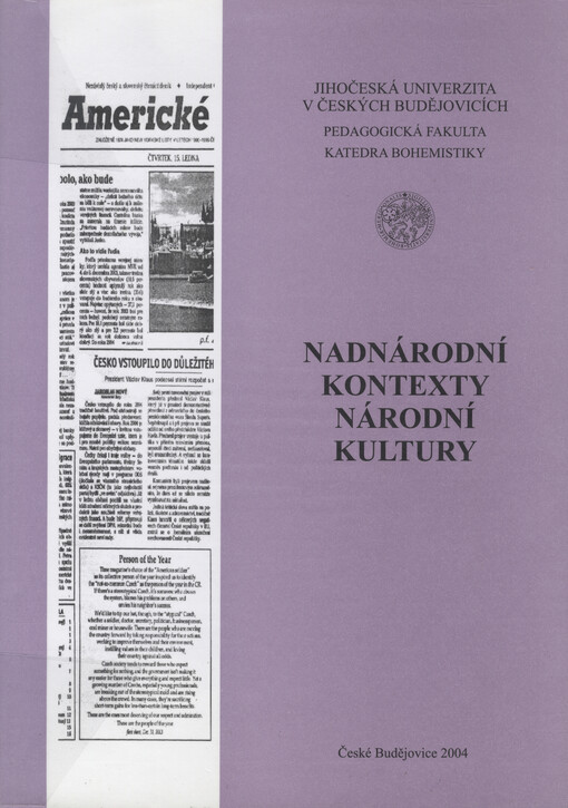 Nadnárodní kontexty národní kultury
