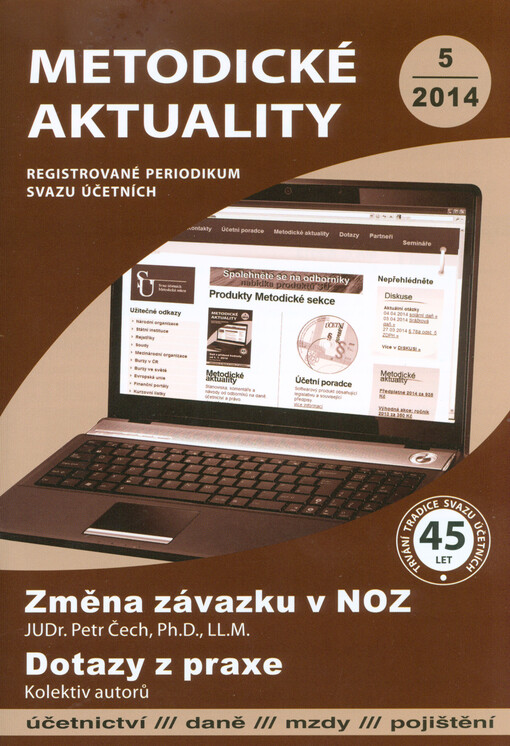 Změna závazku v NOZ