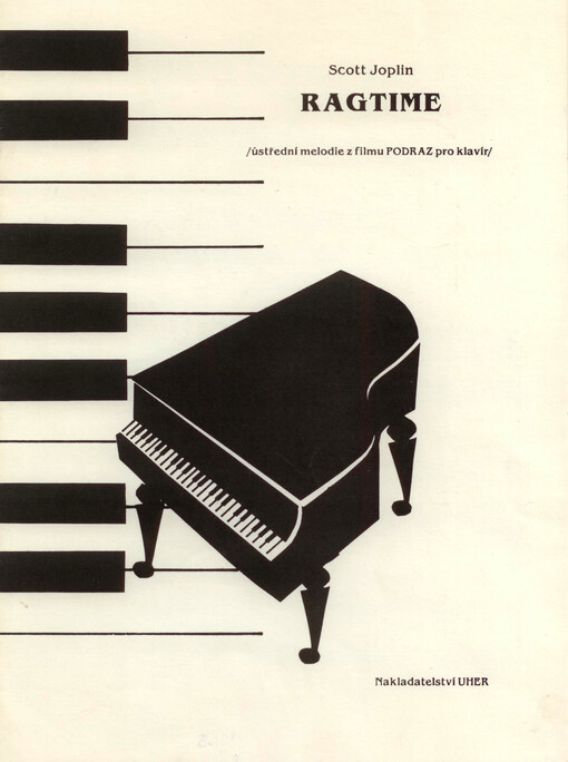 The Entertainer ragtime : [ústřední melodie z filmu Podraz pro klavír]