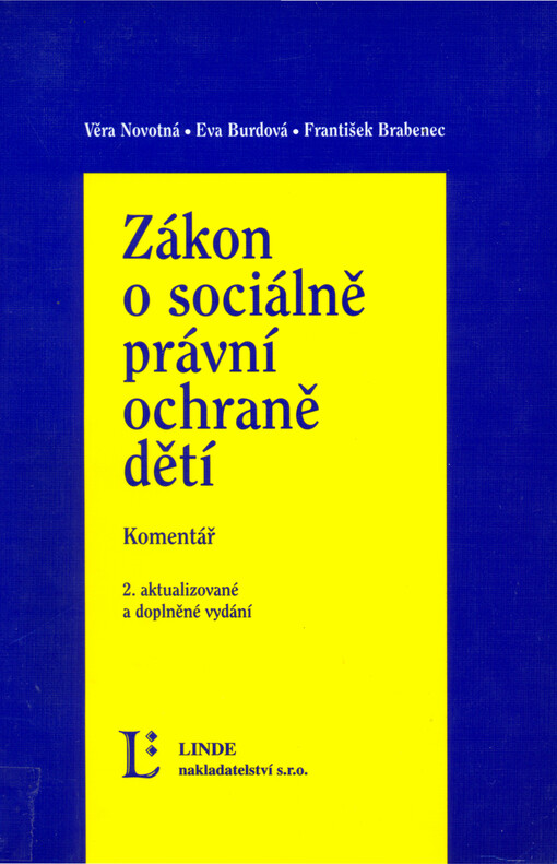 Zákon o sociálně-právní ochraně dětí :komentář